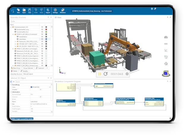 twin Digital Twin Software – 3D Maschinenvisualisierung